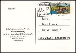 Germany BRD 1984, Postal Stationery  W./ Special Postmark - Geïllustreerde Postkaarten - Gebruikt