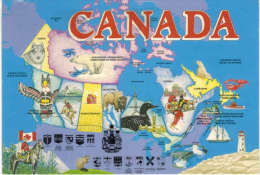 Amérique - Canada Artwork By Debbie Groulx - Moderne Ansichtskarten