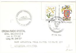 MAT ARGENTINA  1989 - Estaciones Científicas