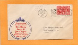 Canada 1937 Coronation FDC - ....-1951