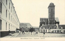 Sept13 458 : Gravelines  -  Esplanade  -  Caserne - Gravelines
