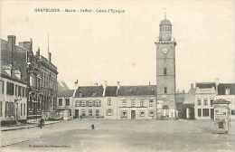 Sept13 459 : Gravelines  -  Mairie  -  Beffroi  -  Caisse D'Epargne - Gravelines