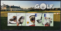 C5122 AUSTRALIA 2011,  Golf, President's Cup, M-sheet MNH - Ungebraucht