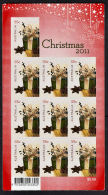 D0124 AUSTRALIA 2011, Christmas Self-adhesive Sheetlet, 10 @ 55c  MNH (Dear Santa) - Mint Stamps