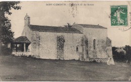 CPA RARE SAINT CLEMENTIN CHAPELLE NOTRE DAME DES ROSIERS - Thenezay