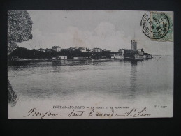 Fouras-les-Bains-La Plage Et Le Semaphore 1905 - Poitou-Charentes