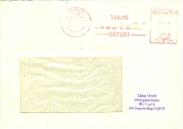 DDR Erfurt AFS 1979 Verlag Das Volk - Maschinenstempel (EMA)