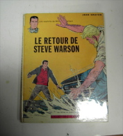 1969  Michel Vaillant " Le Retour De Steve Warson "Jean Graton ,édition Du Lombard - Vaillant