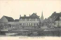 Sept13 520 : Hondschoote  -  Quai  -  Rue De L'Ouest - Hondshoote