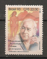 BRASIL  - MUSIC - VINICIUS DE MORAES  Yvert # 2139 - ** MINT NH - Unused Stamps