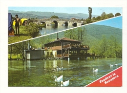 Cp, Bosnie, Sarajevo, Multi-Vues, écrite 1989 - Bosnia And Herzegovina