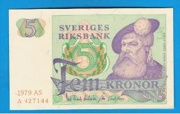 SUECIA - 5 Kronur 1979 SC   P-51 - Sweden