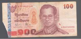 TAILANDIA -  100  Baht  ND Falta Un Pico   P-114 - Thaïlande