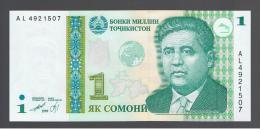 TAJIKISTAN  - 1 Somoni 1999 SC  P-14 - Tayikistán