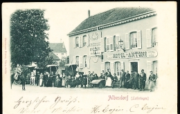 57  ALBESTROFF   / Hotel Antoni  1900  /  BELLE CARTE RARE - Albestroff