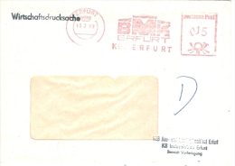 DDR Erfurt AFS 1989 BMK VEB Bau- Und Montagekombinat Industriebau - Franking Machines (EMA)