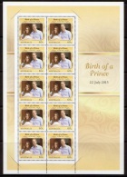 Australia 2013 - Royal Baby - Feuillet Neufs // Mnh Sheetlet - Ungebraucht