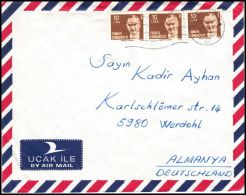 Turkey 1981, Airmail Cover Kadikoy  To Werdohl - Posta Aerea