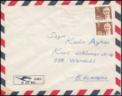 Turkey 1981, Airmail Cover Kadikoy  To Werdohl - Poste Aérienne