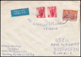 Hungary 1978, Airmail Cover Salogotarjan To Schwerte - Brieven En Documenten