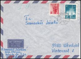 Hungary 1978, Airmail Cover Stavjan To Werdohl - Briefe U. Dokumente