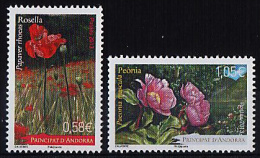 Andorre Fr. 2013 - Fleurs - 2val Neuf // Mnh - Ungebraucht