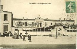 CPA  LANGON, Groupe Scolaire  8712 - Langon