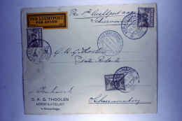 Netherlands:  Airmail Cover IJSVLUCHT Nr 15, Cancel On 15 Flight On 16 Feb.1929 To Schiermoninkoog (Iceflight) - Cartas & Documentos