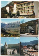 CP, 65, VALLEE D'AURES, Vue Générale De La Vallée, Multivues, Voyagé En 1982 - Vielle Aure