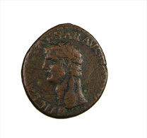 Romaines - Claude  - AS - Cuivre -  1857   D.Sear - TB - - The Flavians (69 AD To 96 AD)