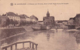 Oudenaarde-AUDENARDE Signé F.WALSCHAERTS "L'escaut Aux écluses,dans Le Fond Notre-Dame -de-Pamele " Non-écrite - Oudenaarde