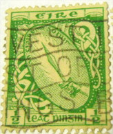 Ireland 1922 Sword Of Light 0.5d - Used - Usati