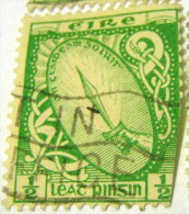 Ireland 1922 Sword Of Light 0.5d - Used - Gebruikt