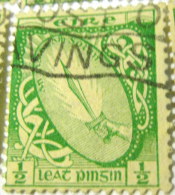 Ireland 1922 Sword Of Light 0.5d - Used - Gebruikt