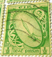 Ireland 1922 Sword Of Light 0.5d - Used - Usati