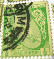 Ireland 1922 Sword Of Light 0.5d - Used - Used Stamps