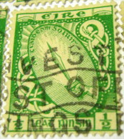 Ireland 1922 Sword Of Light 0.5d - Used - Used Stamps