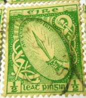 Ireland 1922 Sword Of Light 0.5d - Used - Used Stamps