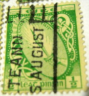 Ireland 1922 Sword Of Light 0.5d - Used - Used Stamps