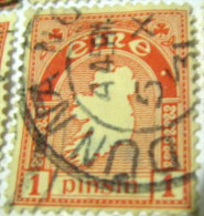 Ireland 1922 Map Of Ireland 1d - Used - Used Stamps