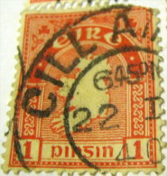 Ireland 1922 Map Of Ireland 1d - Used - Used Stamps