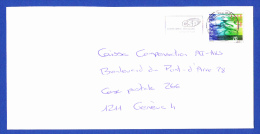 ENVELOPPE - CACHET  GENÉVE - 9.3.00 - Cartas & Documentos