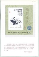 1996 Cina, Emissione Congiunta Pechino Singapore Panda Foglietto, Serie Completa Nuova (**) - Unused Stamps