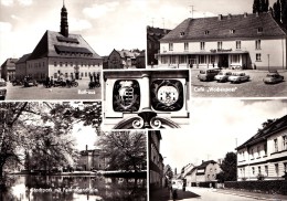 NEUSTADT IN SACHSEN (Kreis Sebnitz) - Rathaus. Café “Wochenpost”. Stadtpark Mit Feierabendheim. Bahnhofstraß - Sebnitz