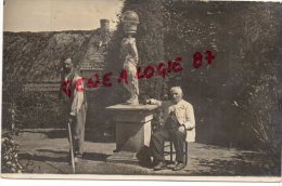87 - SAINT SULPICE LES FEUILLES - ST SULPICE LES FEUILLES - LA VILLAUGER - RARE CARTE PHOTO - Saint Sulpice Les Feuilles