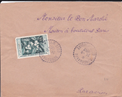 AOF - 1957 - ENVELOPPE Par AVION De BONGOUANOU (COTE D'IVOIRE) - BUREAU PAS FREQUENT - Pour PARIS - Cartas & Documentos