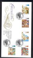 RB 949 - 1994 GB First Day Cover FDC - Christmas With Christchurch Priory Special Cancel - Cat £10+ - 1991-2000 Dezimalausgaben