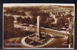RB 950 - Real Photo Postcard - View Of War Memorial From St Peter's Church Tower - Harrogate Yorkshire - Harrogate