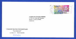 ENVELOPPE - COLEGIO MAYOR UNIVERSITÁRIO  "LA  SALLE" -- CACHET  MADRID - 14.6.9 - Storia Postale