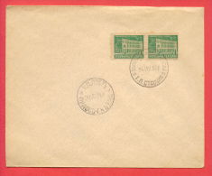 116121 / RARE SEAL - Shipka Peak - Peak Saint Nicholas 24.VIII.1947 Telegraph POSTAL POST NEST ORLOVO Bulgaria Bulgarie - Covers & Documents